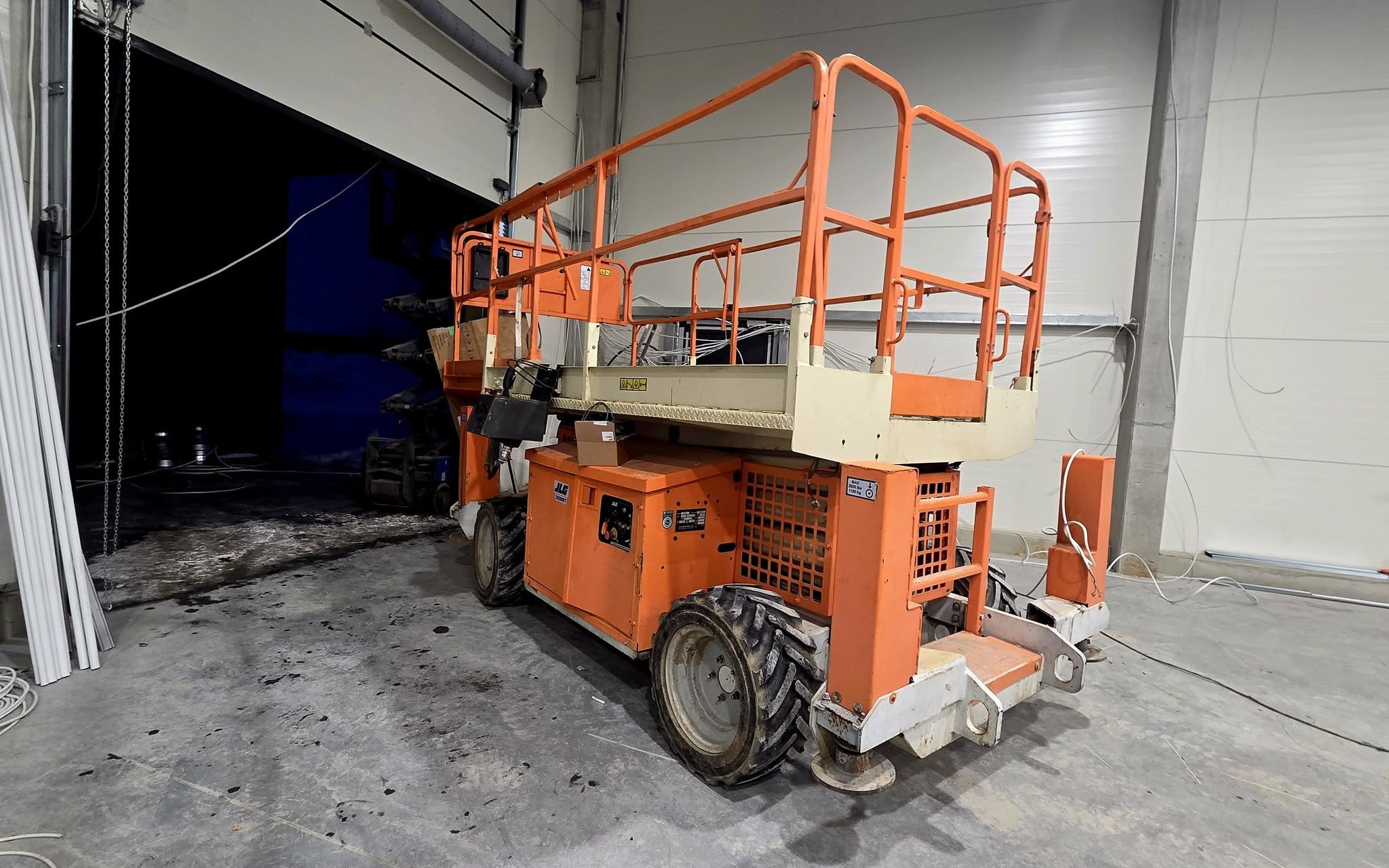 Diagnostyka pulpitu sterującego i wymiana joysticka w podnośniku JLG 260MRT